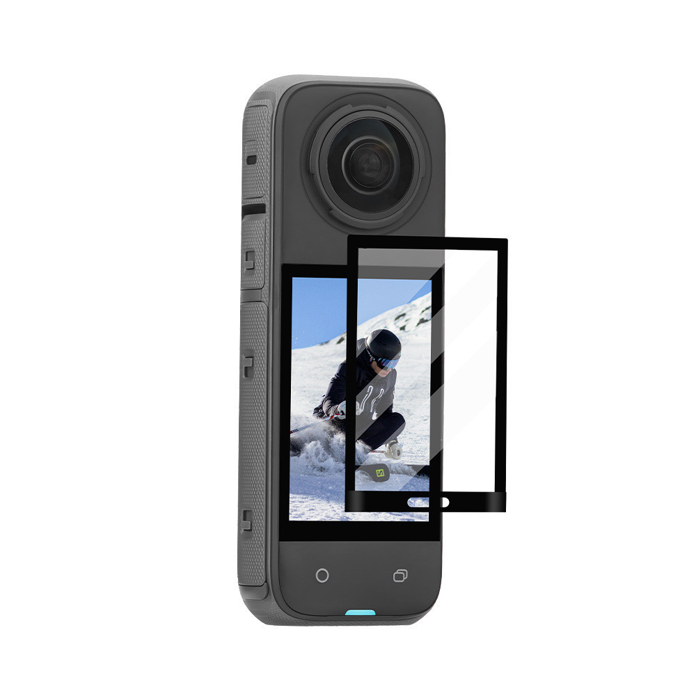 เหมาะสําหรับ Insta360 X5/X4 กล้องเคลื่อนไหวแบบพาโนรามาฟิล์มนิรภัยเลนส์หน้าจอฟิล์มแก้วสิ่งที่แนบมา
