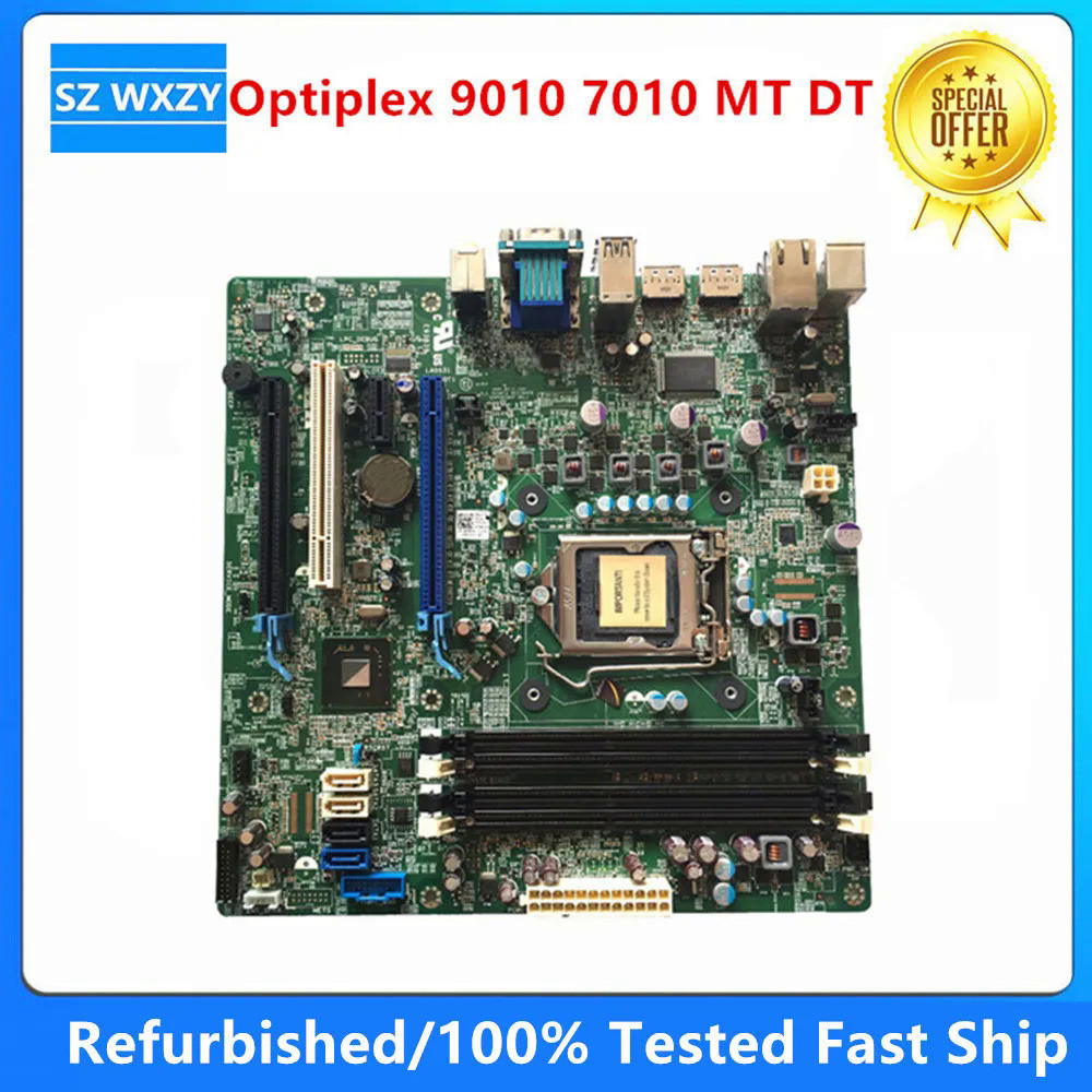 เมนบอร์ดทดสอบแล้ว 100% สําหรับ Dell Optiplex 9010 7010 MT DT LGA1155 H77 DDR3 CN-0M9KCM M9KCM CN-00F82W 0F82W