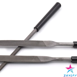 ZXF 5 ชิ้น/ชุด ตะไบเหล็ก แบบแบน เหลี่ยม และกลม mini ตะไบ 3*140mm Hardware tools