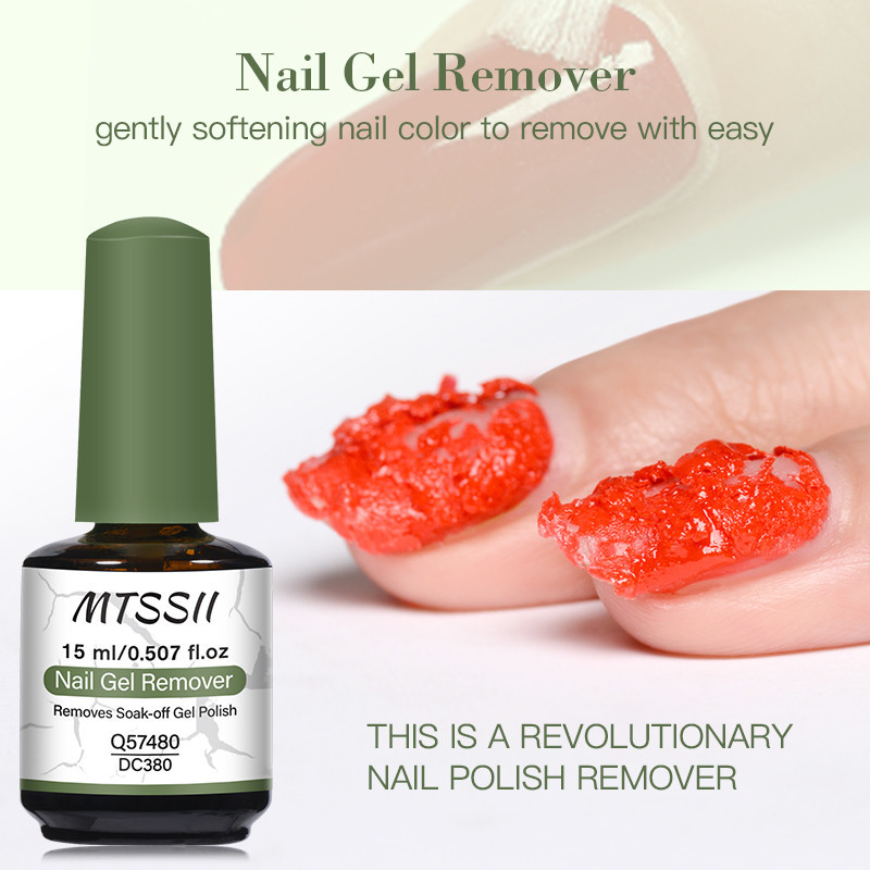 MTSSII Magic Gel น้ํายาล้างเล็บอย่างรวดเร็วและง่ายต่อการกําจัดยาทาเล็บเจล