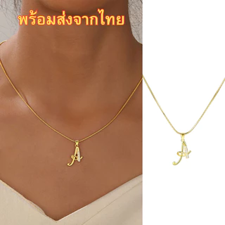 📌ไม่ลอกไม่ดำ สร้อยคอ สร้อยทอง ทองแดง สร้อยลายกระดูกงู ฝังเพทาย จี้ทอง ST6