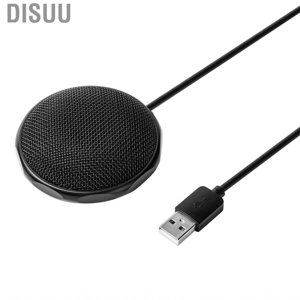 Disuu Mini USB Condenser Microphone Stand Desktop Recording Mic For PC Laptop