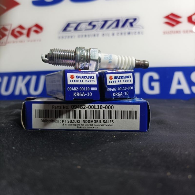 [BEKASI] ต้นฉบับ SGP SPARK PLUG KR6A-10 SUZUKI ERTIGA 2012-2015 ใหม่ทั้งหมด ERTIGA SPLASH WAGON R XL