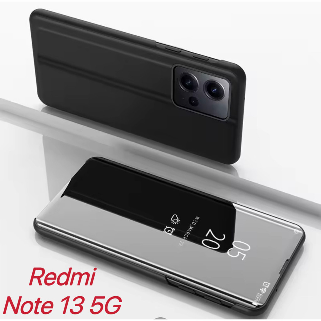 เคสฝาเปิดปิดเงา Smart Case สำหรับ Xiaomi Redmi Note13 5G เคสโทรศัพท์ สมาร์ทเคสกระเป๋า มือถือ