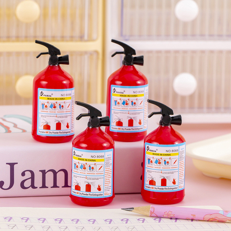 Creative Fire Extinguisher การสร ้ างแบบจําลองดินสอ Sharpener Single Hole ดินสอ Sharpener เครื ่ องเขียนของขวัญ WJ566