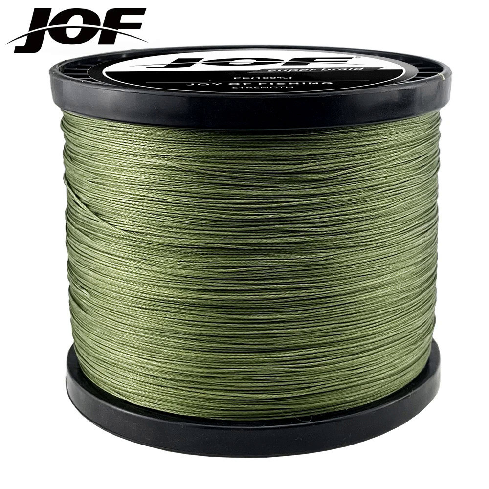 Jof 1000M 500M 300M Peche 4 Strand Braided Fishing Carp Cord Spinning PE Multifilamato Sea Japan Wire Super Strong สายตกปลาถักสายตกปลาตกปลา
