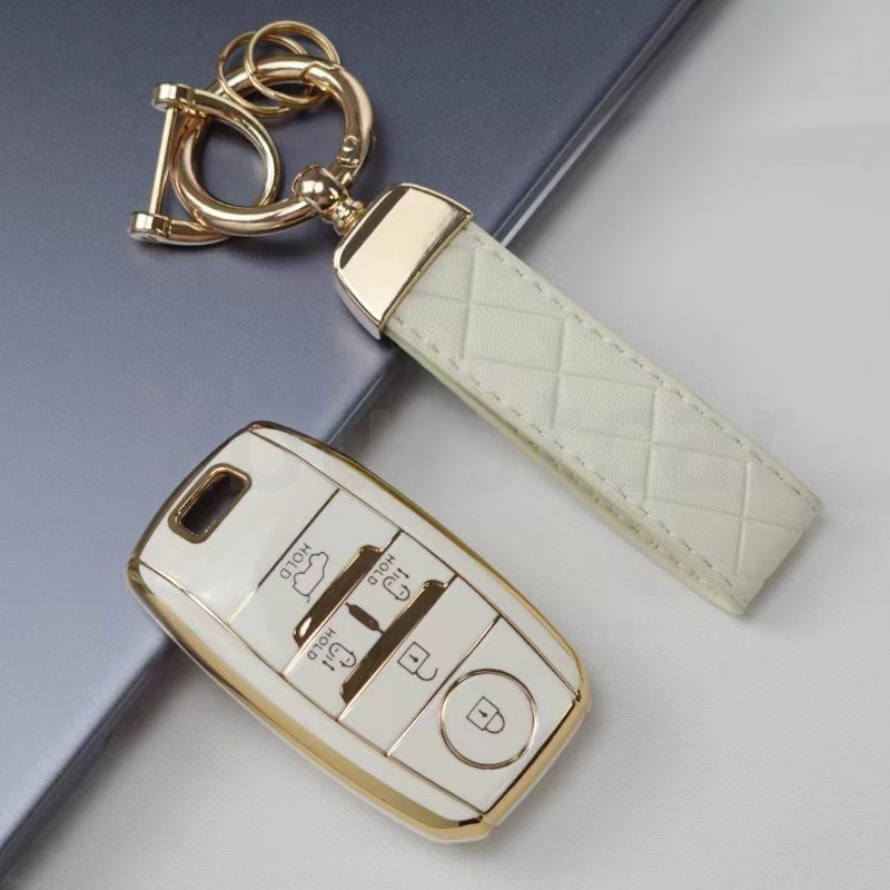 5 ปุ่ม TPU ฝาครอบกุญแจสําหรับ KIA Sedona 2020 Sorento Grand Carnival 2015 2016 2017 2018 2019 ผู้ถือกุญแจรถพวงกุญแจเชลล์ - รูปที่ 2