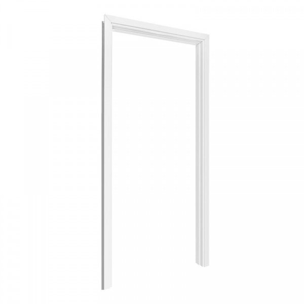 Changdee ECO-DOOR  วงกบ WPC  รุ่น WS1012  ขนาด 80x200 ซม. สีขาว สินค้าดีมีคุณภาพ*