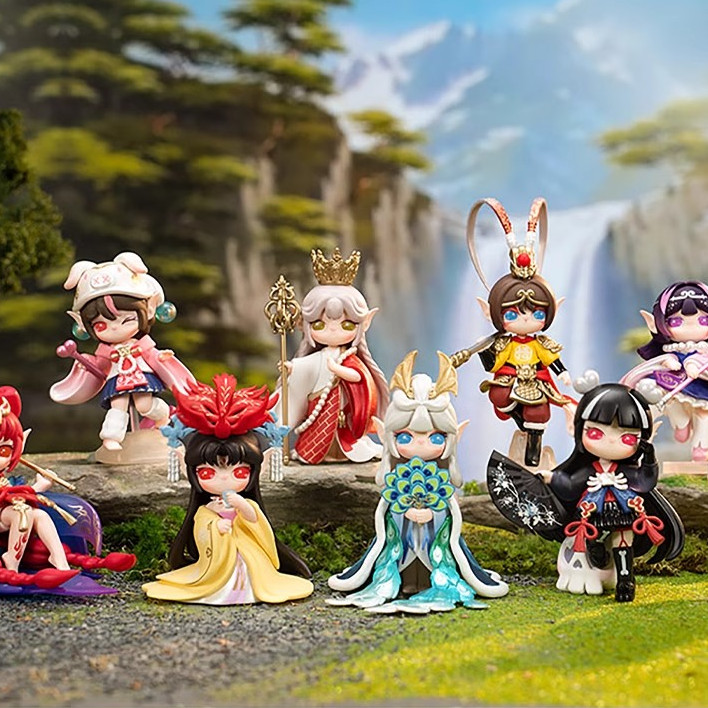 Rolife Suri Journey to the West Blind Box บันทึกการเดินทางตะวันตก กล่องตาบอด สไตล์ที่เลือกได้ น่ารักตุ๊กตา ของเล่น