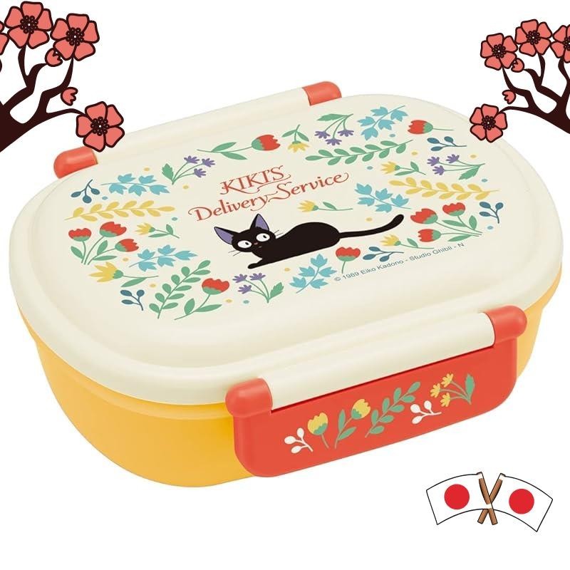[From JAPAN]Skater Anti-Bacterial Lunch Box for Kids 360ml - Kiki's Delivery Service Botanical Design Made in Japan QAF2BAAG-A