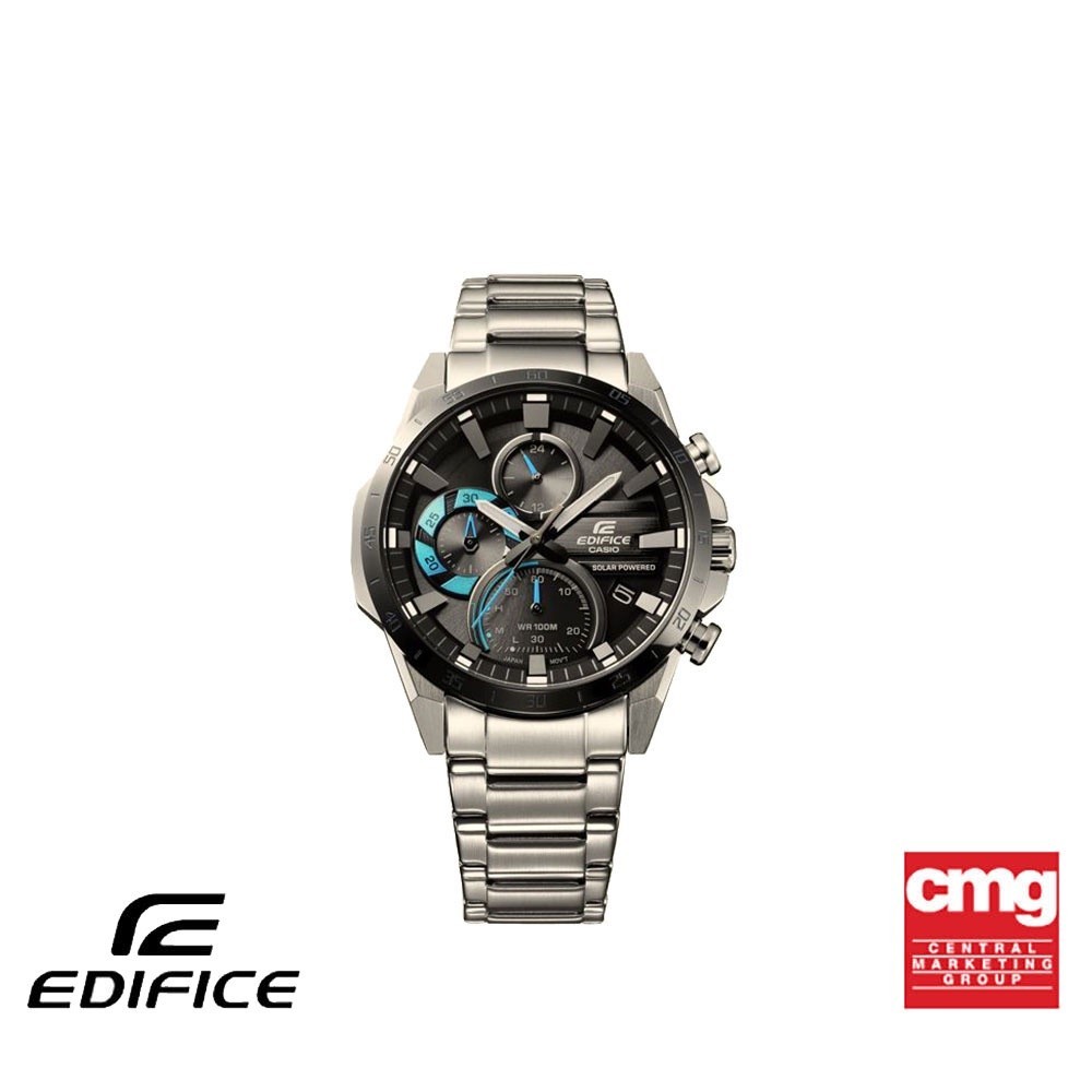 CASIO นาฬิกาข้อมือผู้ชาย EDIFICE รุ่น EQS-940DB-1BVUDF วัสดุสเตนเลสสตีล สีดำ