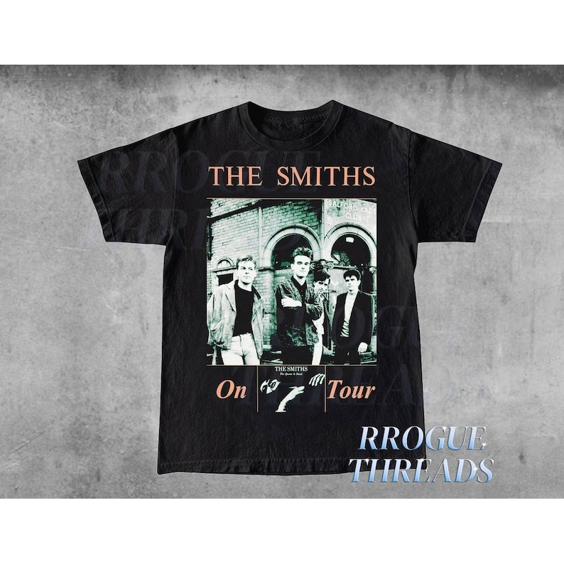 เสื้อยืดวินเทจ The Smiths Aesthetic - เสื้อย้อนยุค The Smiths - เสื้อ The Smiths ดนตรีย้อนยุคยุค 80