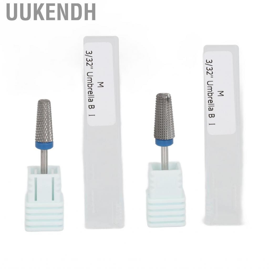 Uukendh for Electric Sanding Machine Nail Grinding Head Polishing High Strength Accessory Tungsten Steel Carbide Drill Bits