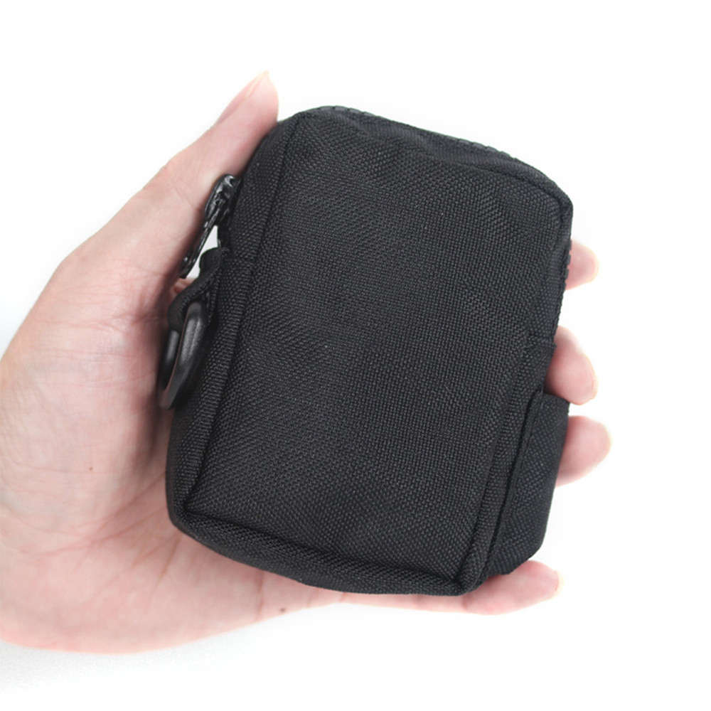 ผ้าใบกระเป๋าเก็บกระเป๋าใส่เหรียญผู้ถือบัตรสวมเข็มขัดเอวกระเป๋าวิ่งกีฬากระเป๋ามินิสันทนาการกลางแจ้ง