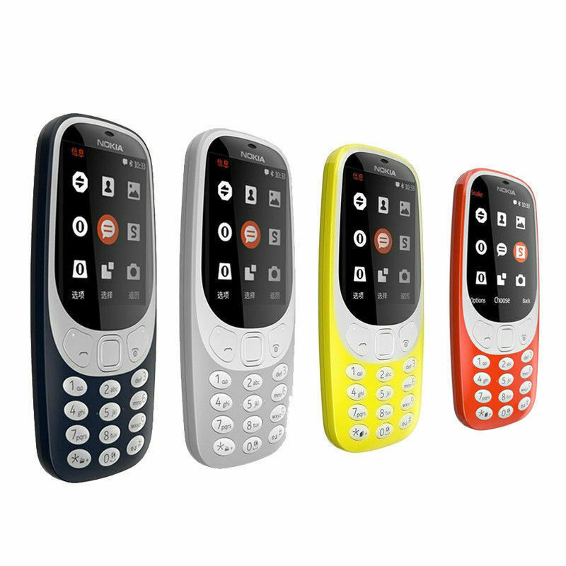 โทรศัพท์ รุ่นใหม่ NOKIA 3310 โทรศัพท์สองซิม มีสองโหมด พร้อมปุ่มขนาดใหญ่ หน้าจอใหญ่ สแตนด์บายได้ยาวนา