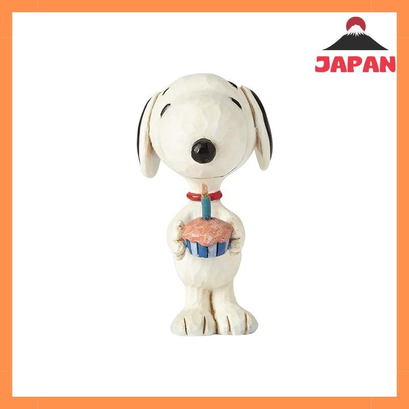 [Direct from Japan][Brand New]enesco Enesco Peanuts by Jim Shore Snoopy Birthday Mini Figurine, 3 Inches, Multicolor