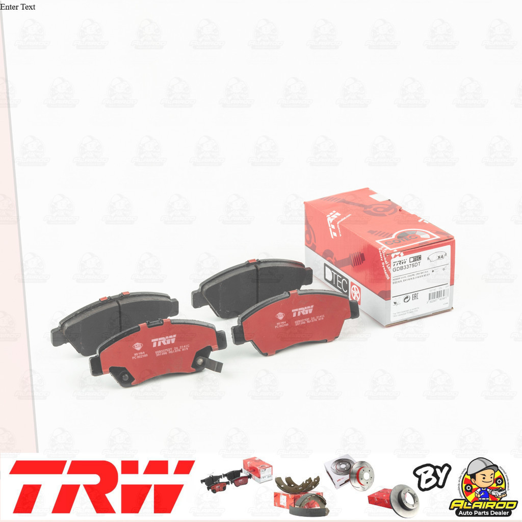TRW ATEC ผ้าเบรคหน้า CIVIC 12 FB รุ่นย่อย 1.8 S ล้อ 15