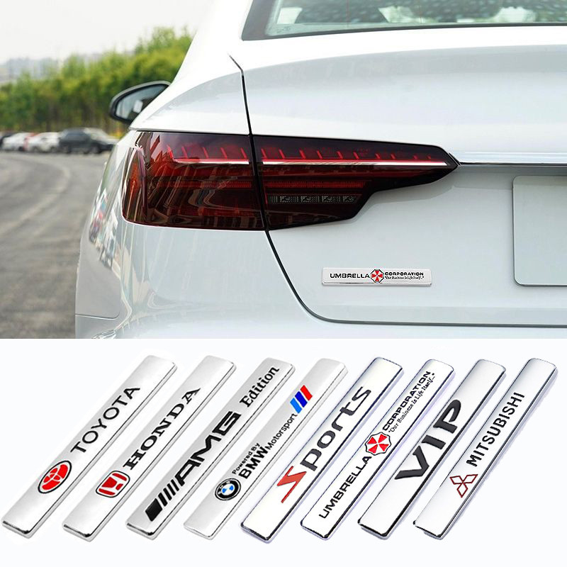 Universal Car 3D โลหะกีฬาโลโก้สัญลักษณ์,สติกเกอร์สัญลักษณ์,Trunk Fender,อุปกรณ์เสริมDecal,Fender Hood,Trunk,ด้านหลังBonnet Decal