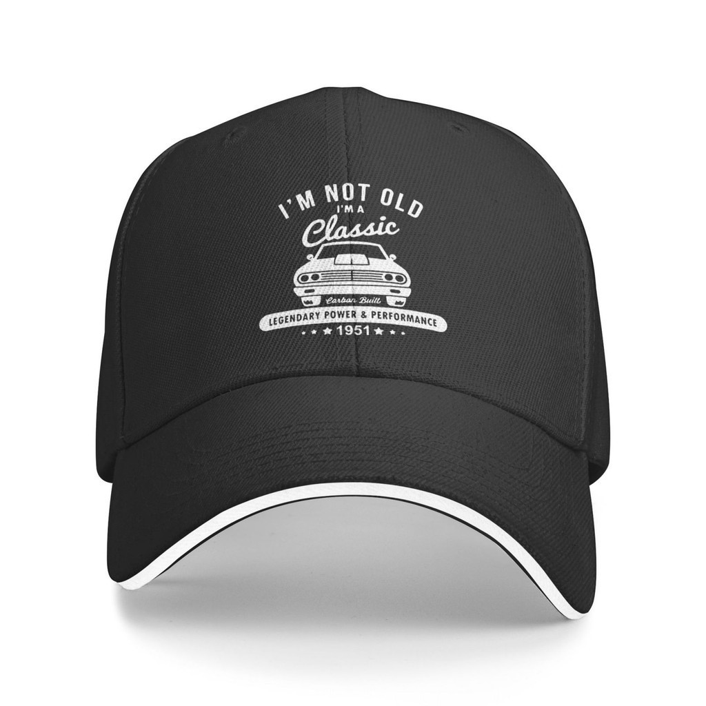 70Th Birthday Seventy Im Not Old Fashion Baseball Cap