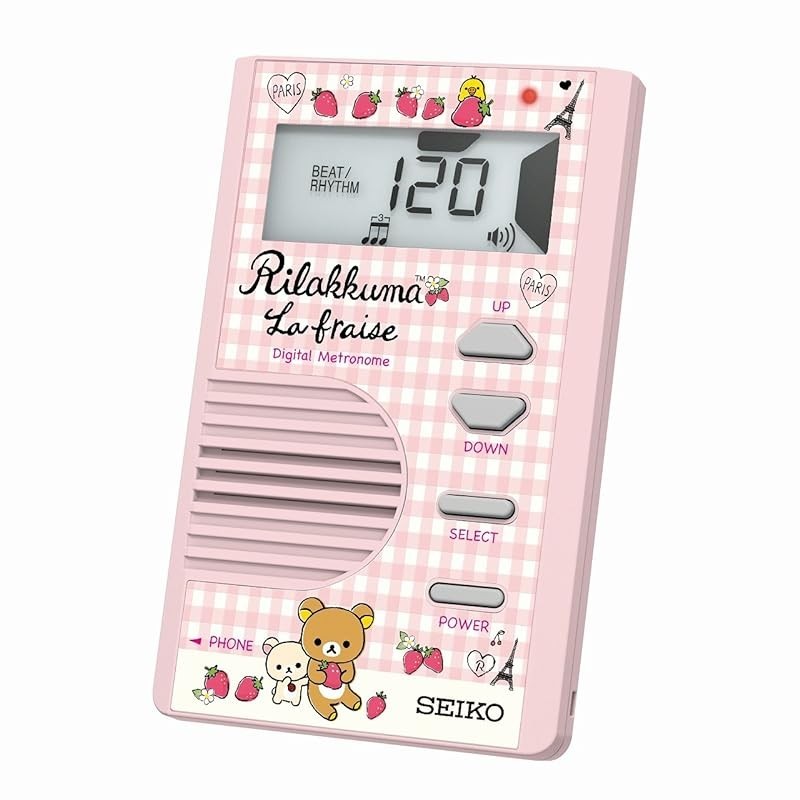 Seiko Digital Metronome Slim Relaxuma Limited Edition สีชมพู Dm71Rkp