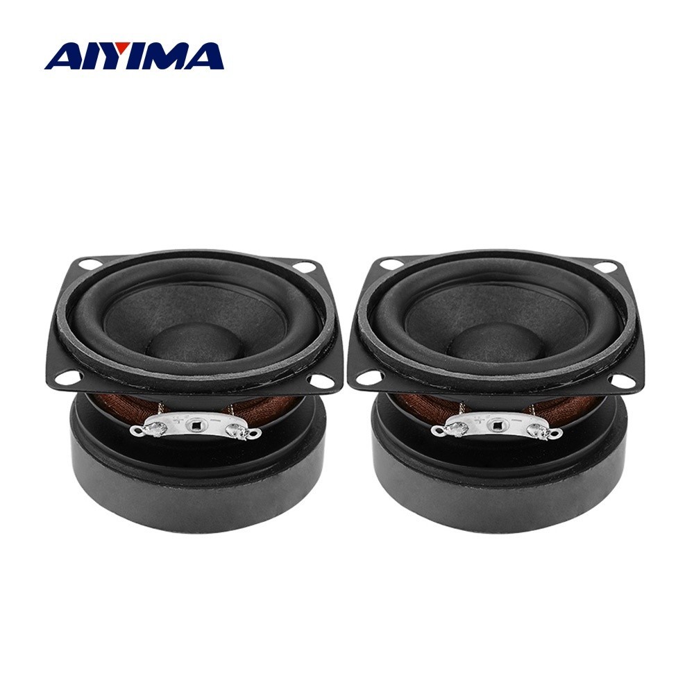 AIYIMA 2Pcs 2 inch 4 Ohm 15W Full Range Sound Speaker Mini Loudspeaker For Home Theater DIY