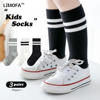 [Local Shipping] แอลเจโมฟา เด็ก ๆ 3คู่/ถุงถุงเท้าสําหรับเด็ก…