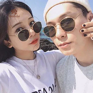 [แฟชั่น] Trend Star แว่นตาสไตล์เดียวกันยุโรปอเมริกันรูปไข่ขนาดเล็ก Shades แว่นตากันแดดป้องกันรังสีแว่นตาสําหรับผู้หญิง {TH}