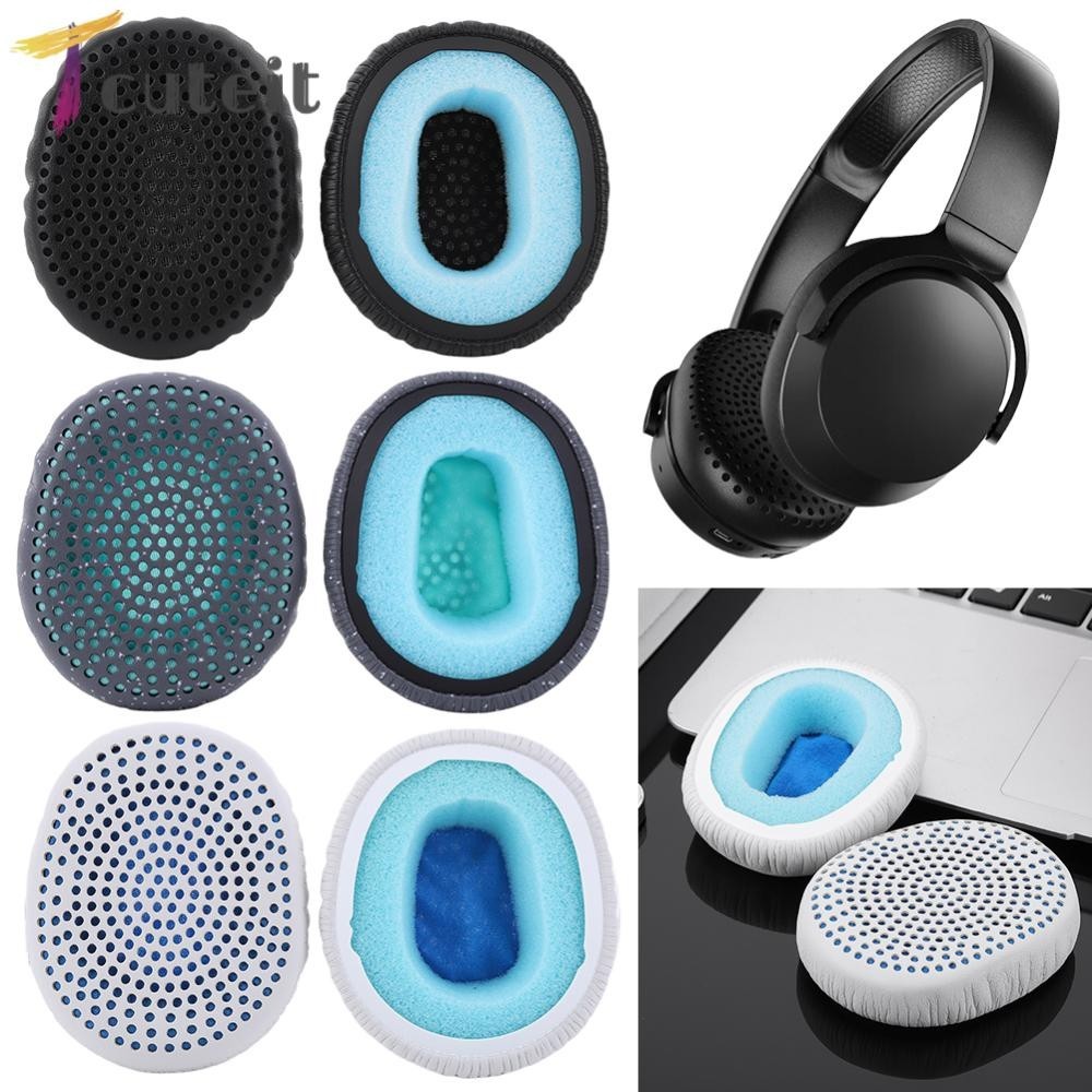 1 คู ่ เปลี ่ ยนแผ ่ นรองหูเบาะหน ่ วยความจําโฟมสําหรับ Skullcandy Riff หูฟัง