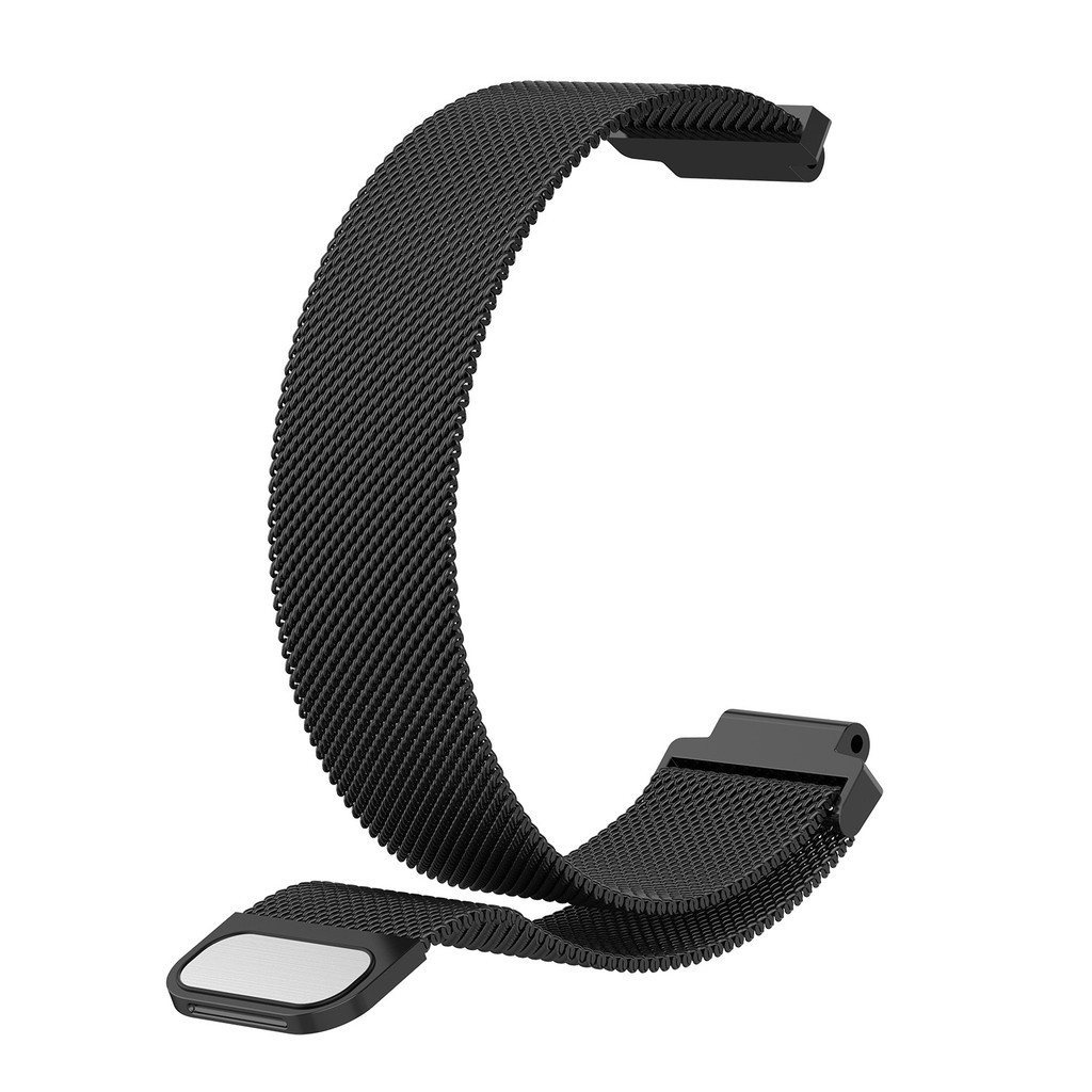 สายสแตนเลสแม ่ เหล ็ ก Milanese สําหรับ Garmin Forerunner 220 230 235 630 620 735 S20 S5 S6