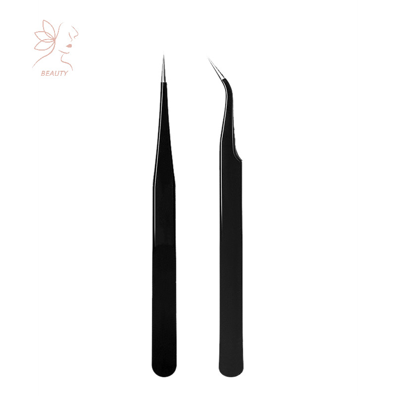 [maybeauty ] Firm Nail jewelry tool el Precision Tweezer ESD-15 Stainless Steel {TH } – โปรปัง