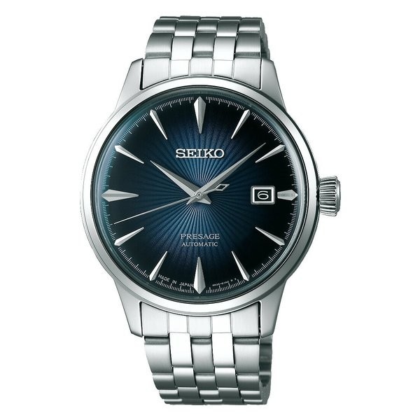 [Authentic★Direct from Japan] SEIKO SARY123 Unused PRESAGE Automatic Hardlex Navy SS Analog Men Wrist watch นาฬิกาข้อมือ