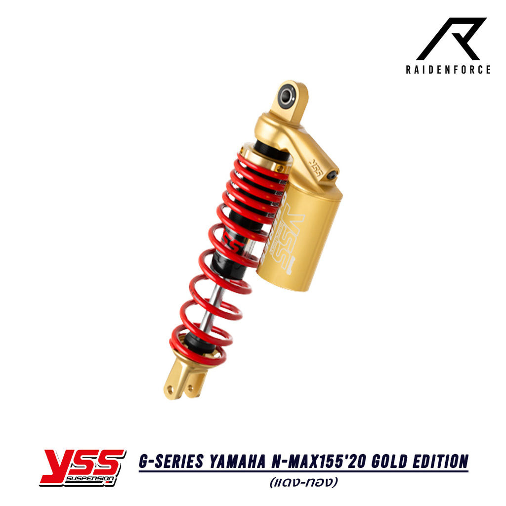 โช้ค YSS G-Series Yamaha N-max155'20 Gold Edition สี แดง/ทอง