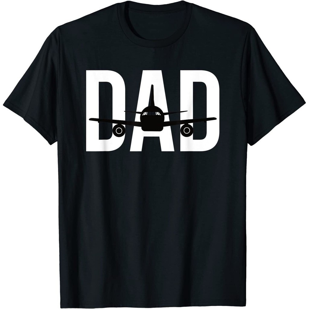 Funny Airplane Pilot Dad, Aviation Lover Dad Pilot T-Shirt