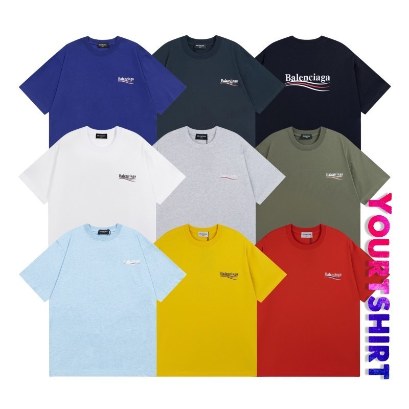 T49 Tshirt Unisex Crewneck เสื้อ Streetwear Plus ขนาดกราฟิก Tee เสื้อวินเทจเกาหลีปักโลโก้ตัวอักษรผ้าฝ้ายเสื้อคู่