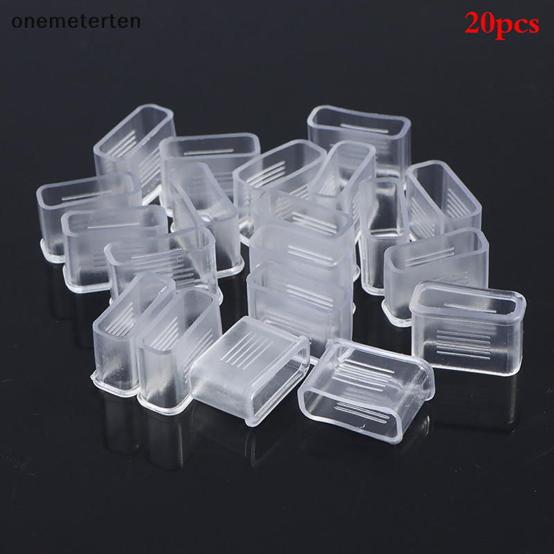 Rten 20 ชิ้นยางนกหวีดฝาครอบปาก Protector อุปกรณ์เสริมนกหวีดสีขาว Cushioned N