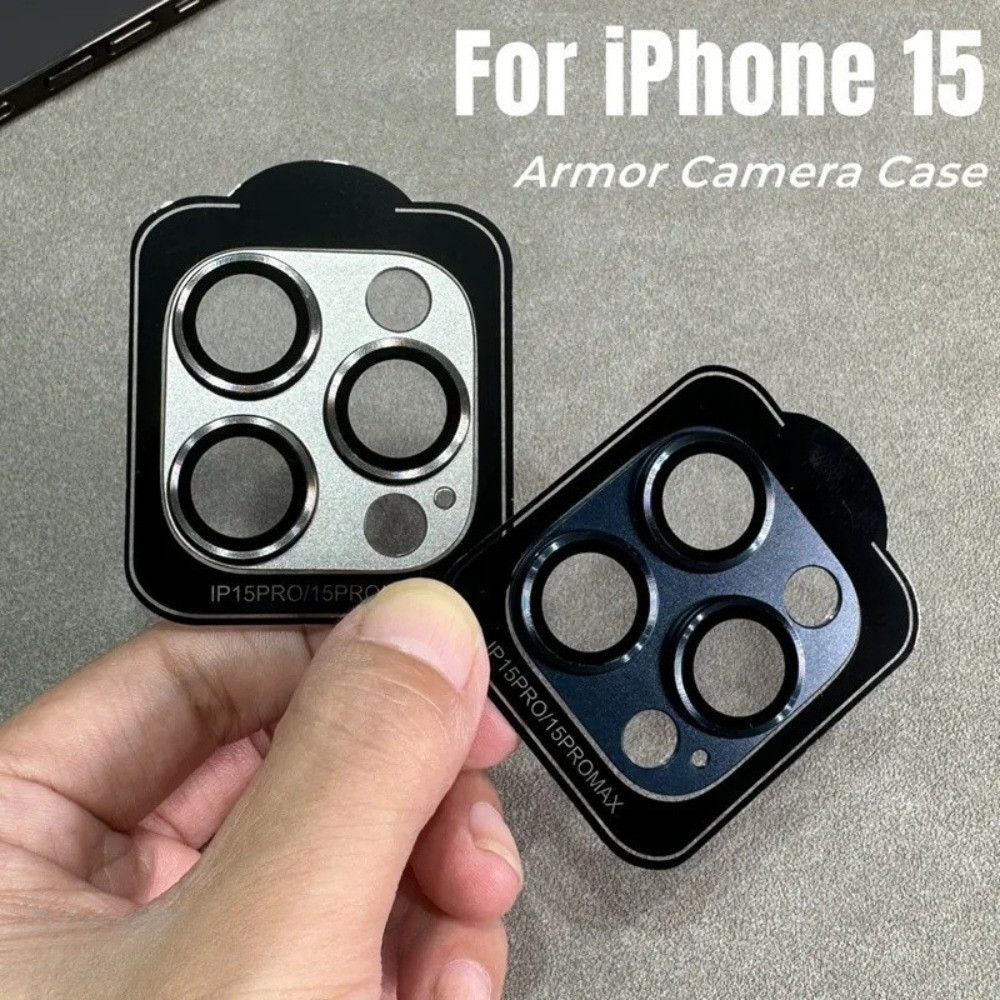 ฝาครอบกล้อง HD เลนส์สําหรับ iPhone 15 Pro Max 14 Pro 13 Pro Max 12 13 Mini กระจกนิรภัยสําหรับ iPhone 11 12 Pro Max โลหะป้องกันกล้อง
