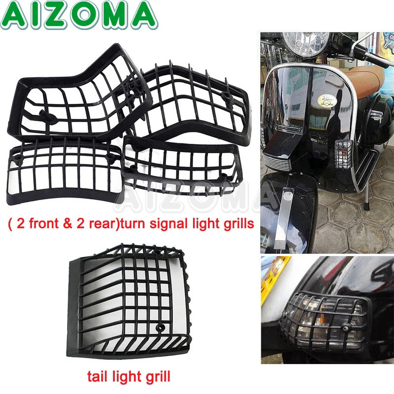 Mo Tail Light Taillight Blinker Indicator Cover For Piaggio PX Range & LML Star T5 PX150 PX125 4PCS 