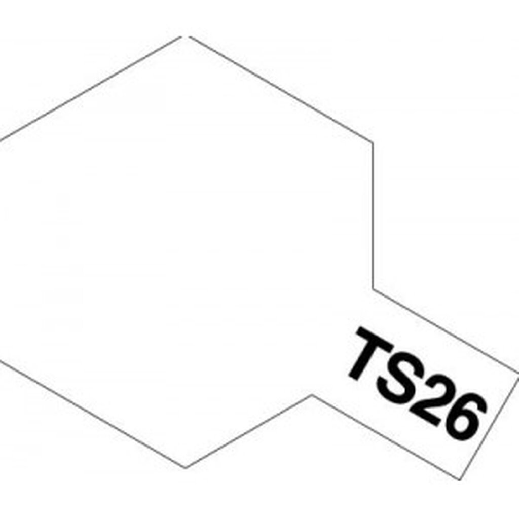 4950344072521 สีสเปรย์ tamiya TS-26 Pure white