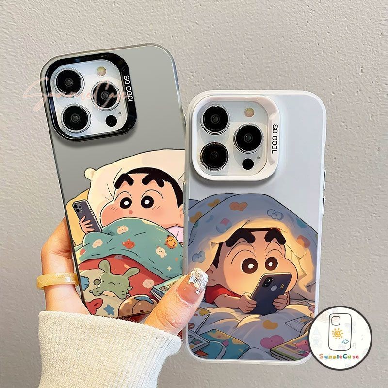 การ์ตูน เคส ชินจัง สำหรับ VIVO Y22s Y27s Y20 Y11 Y22 Y12s Y35 Y12i Y16 Y12 Y17s Y21 Y27 Y31 Y36 Y17 Y15 Y91 Y21s Y02 เคส