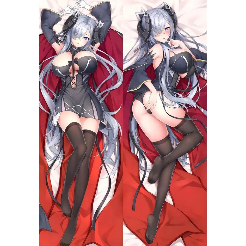 อะนิเมะเกม Azur Lane KMS สิงหาคม von Parseval คอสเพลย์ Dakimakura หมอนกอด Prop