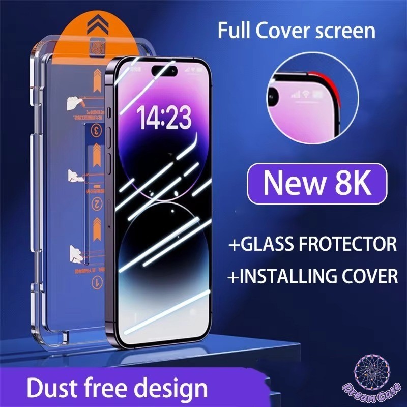 ฟิล์มกระจกกันรอยแบบโปร่งใสสำหรับป้องกันหน้าจอ iPhone 17 AIR 16 11 15 14 13 12 Pro Max XR X XS 15 7 8 16 Plus SE 2020