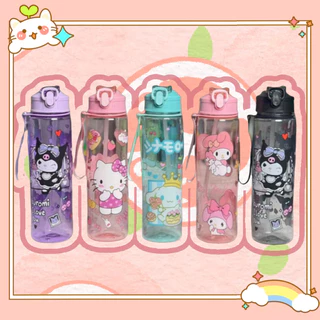 ขวดน้ําดื่ม ขายส่ง ความจุ700ml เชือกสั้น+หลอดดูด ดีไซน์มินิมอล น่ารัก กันรั่ว เบาพกพาง่าย ขวดน้ำสำหรับเด็ก ขวดน้ำแบบพกพา