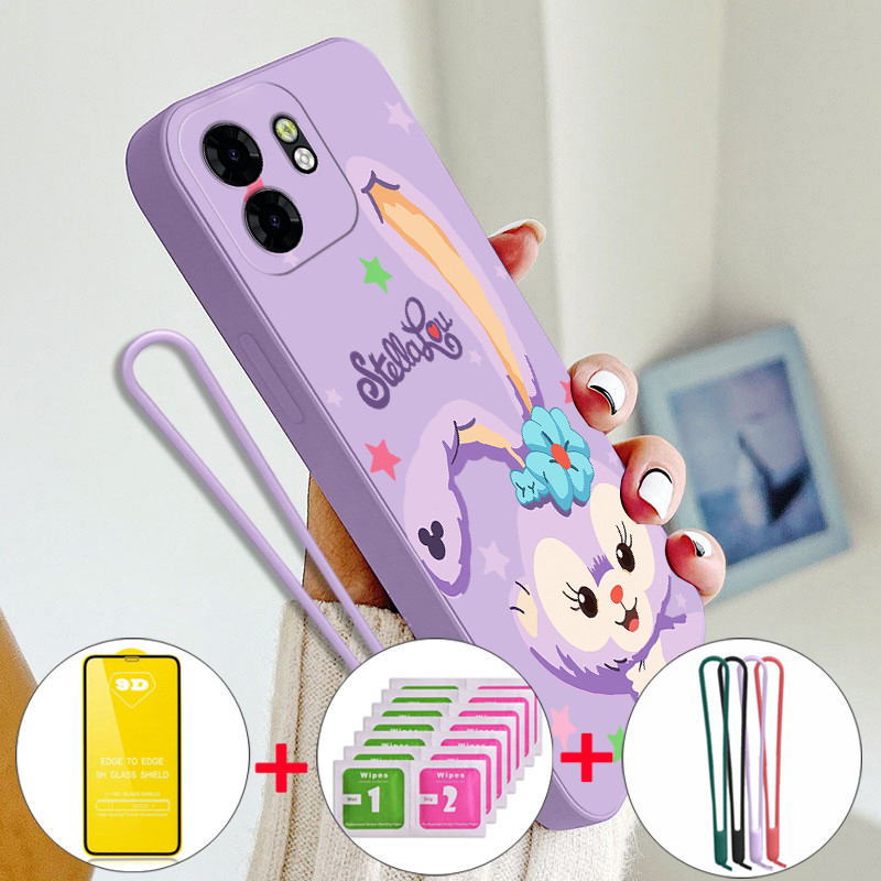 พร้อมเคสฟิล์มนุ่มสําหรับ infinix smart 9 infinix 50i 5g 2024 เคสโทรศัพท์ Softcase ซิลิโคนเหลวกันกระแ