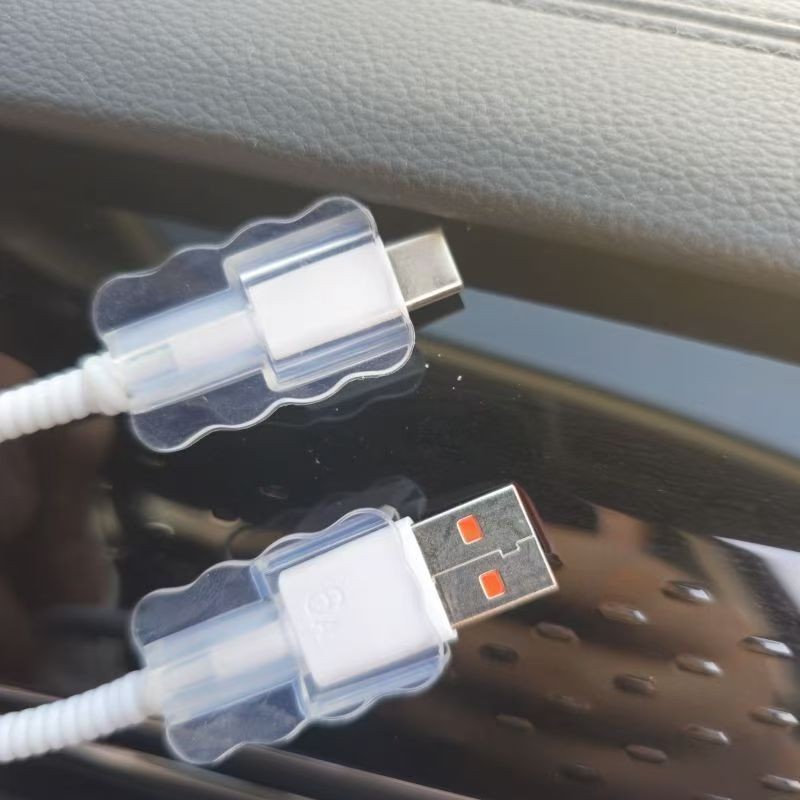 Xiaomi 33W 90w 120w สายชาร์จป้องกันน่ารัก Purin Charger Protector ฝาครอบ XIAOMI 10/Redmi K30 Pro/Redmi 10x Pro - รูปที่ 5