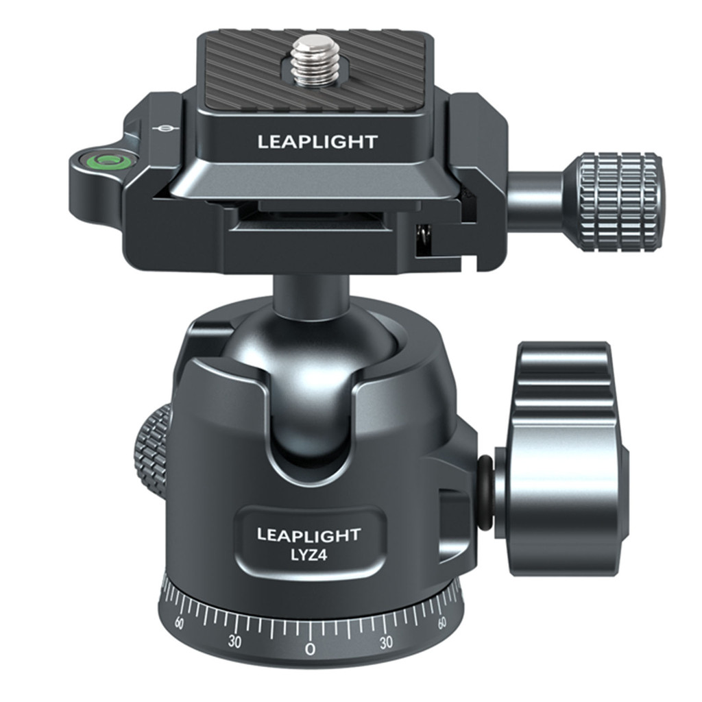 อลูมิเนียมอัลลอยด์โลหะ Universal หมุน Ballhead Mount 360° ขาตั้งกล้องโทรศัพท์มือถือหัวขาตั้งกล้องฐานแบบพาโนรามา