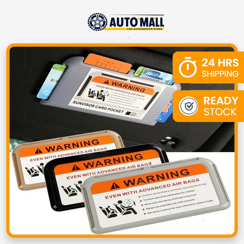 E-Toll Card Holder Toll Etol Etoll Money Emoney Ticket Parking Atm Card Ticket Slot Holder Car