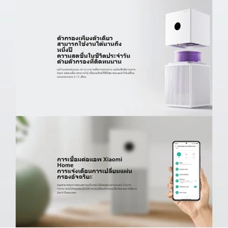 (NEW) Xiaomi Smart Air Purifier 4 Lite Filter Pro ไส้กรองยับยั้งการเกิดเชื้อรา | กรอง PM2.5 และละอองเกสร | กำจัดกลิ่นอับ