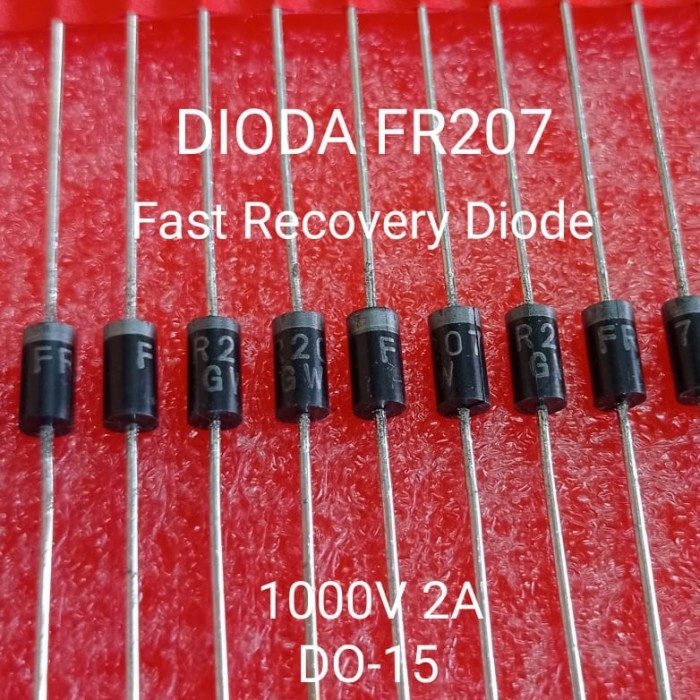 AS01 ไดโอด FR207 fr207 2A 1000V