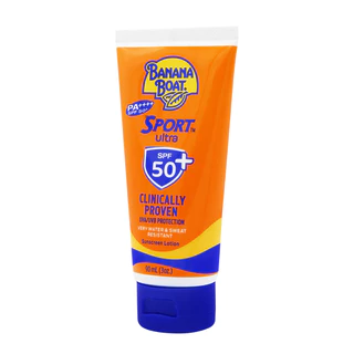 Banana Boat บานาน่า โบ๊ท สปอร์ต อัลตร้า ซันสกรีน โลชั่น เอสพีเอฟ 50+ พีเอ++++ 90 มล.