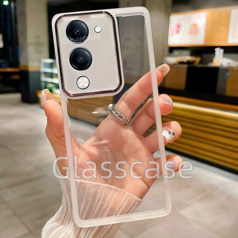 Vivo Y04 2025 สําหรับ Vivo Y04 Y 04 VivoY04 4G แฟชั่นคู่เคสโทรศัพท์นุ่มกันกระแทก Came เลนส์ป้องกันสไ